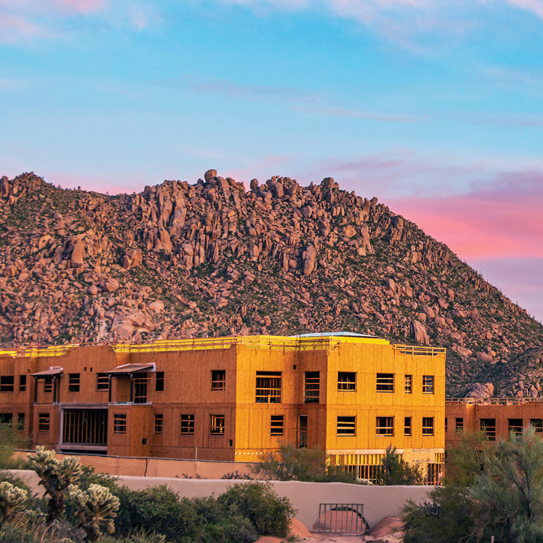 apartment building being constructed in arizona