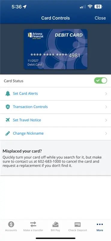 Card-Controls-Main-Screen