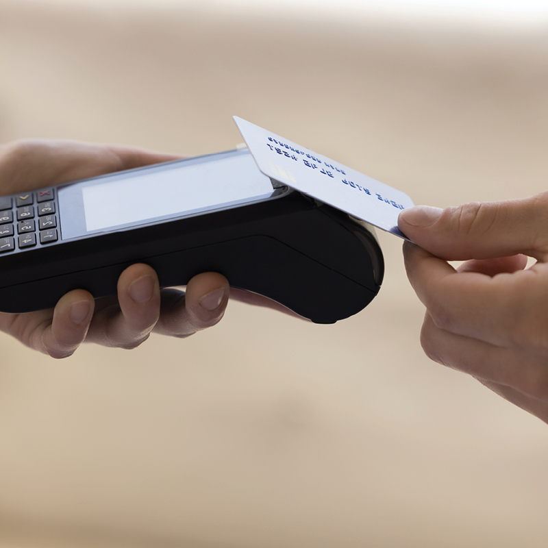 Paying using card reader