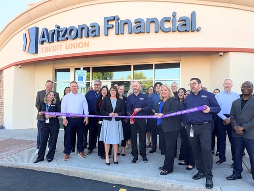 Ribbon cutting Chandler
