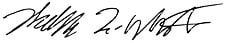 Ronald L Westad Arizona Financial President CEO Signature